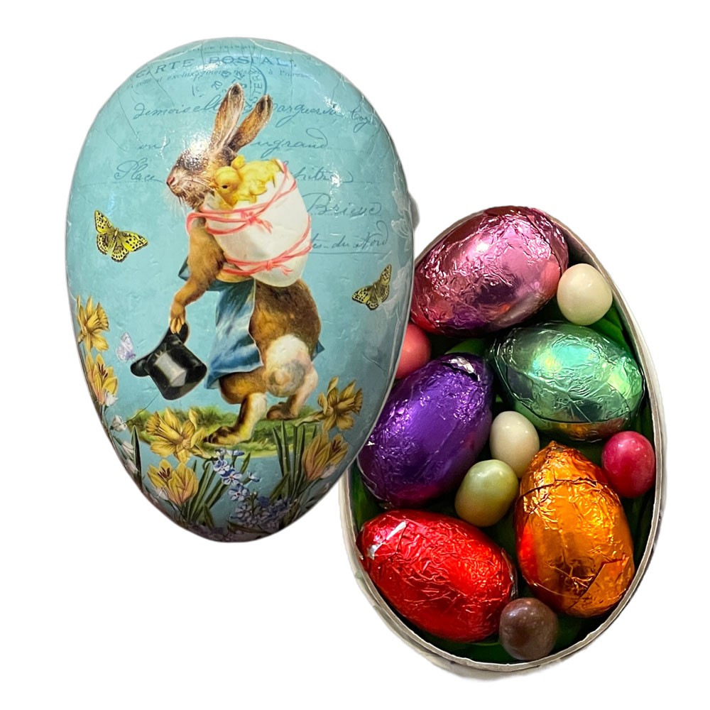 Osterei mit Schokoladeeiern