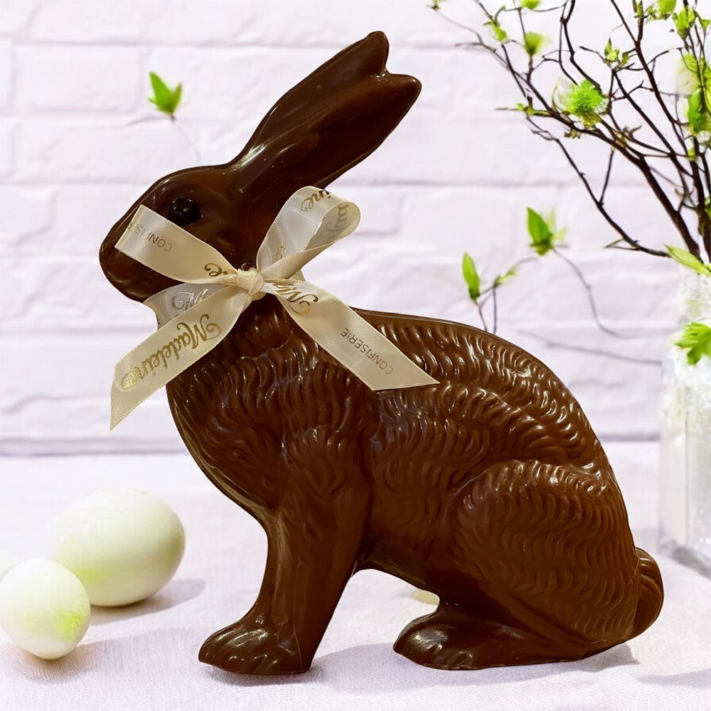 Lapin de Pâques assis en grand