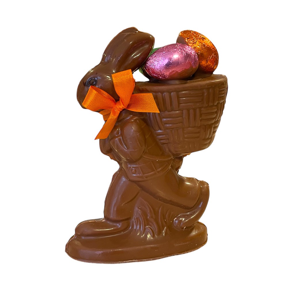Panier de lapin de Pâques