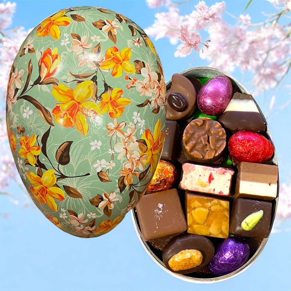 Osterei Blütenzauber 250g (Pralinés)