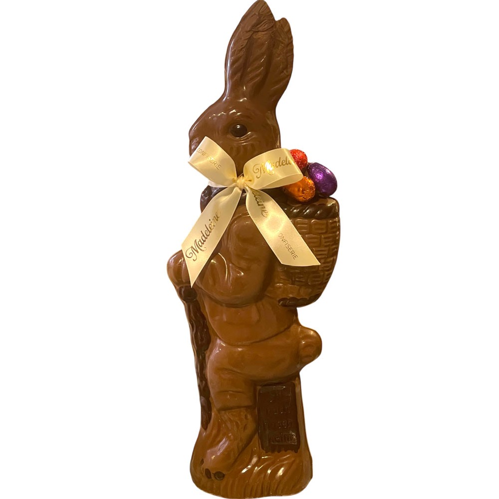 Osterhase Korb gross