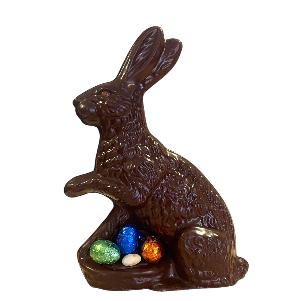 Osterhase Korb 400g hell & dunkel