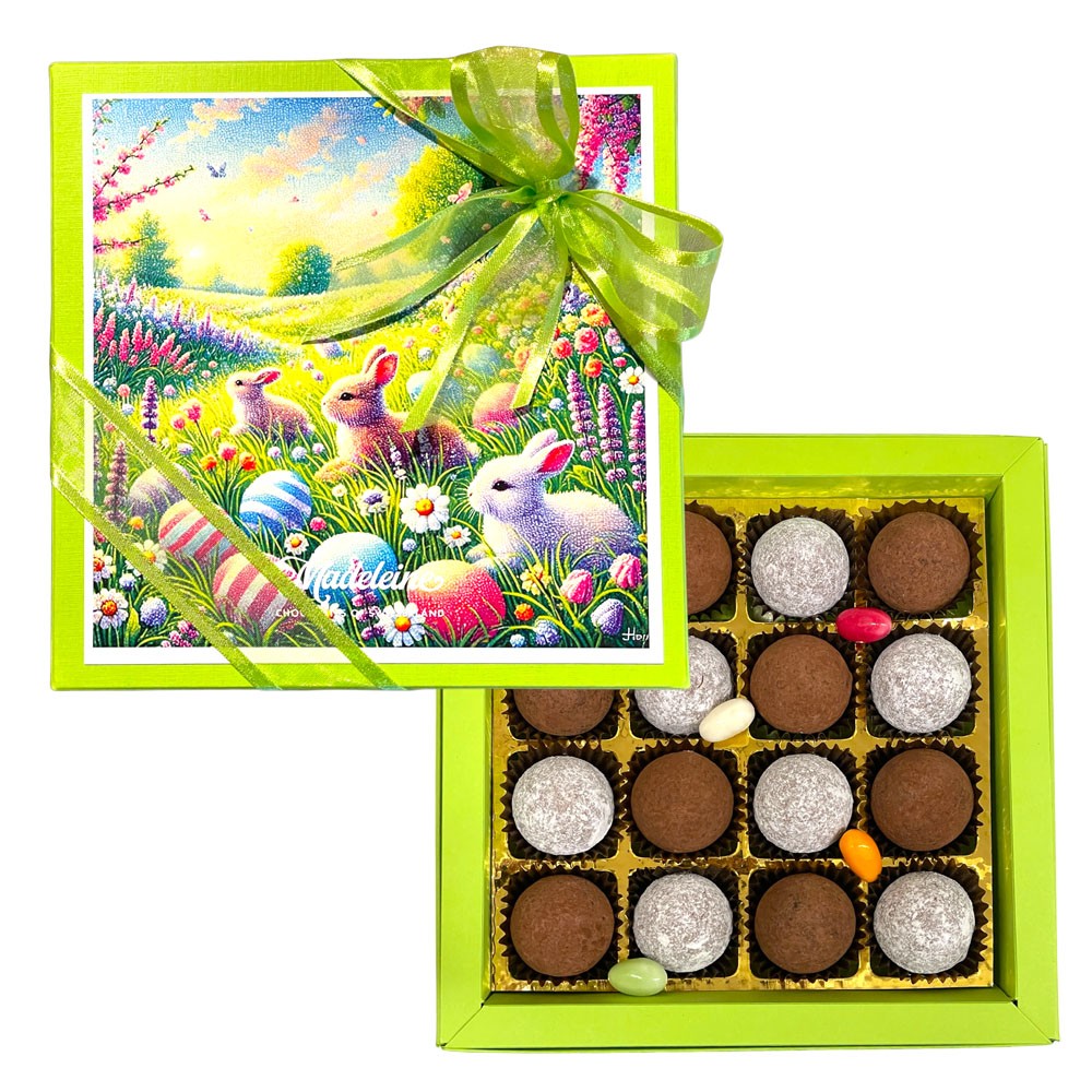 Coffret de Pâques Truffes au Champagne 200g