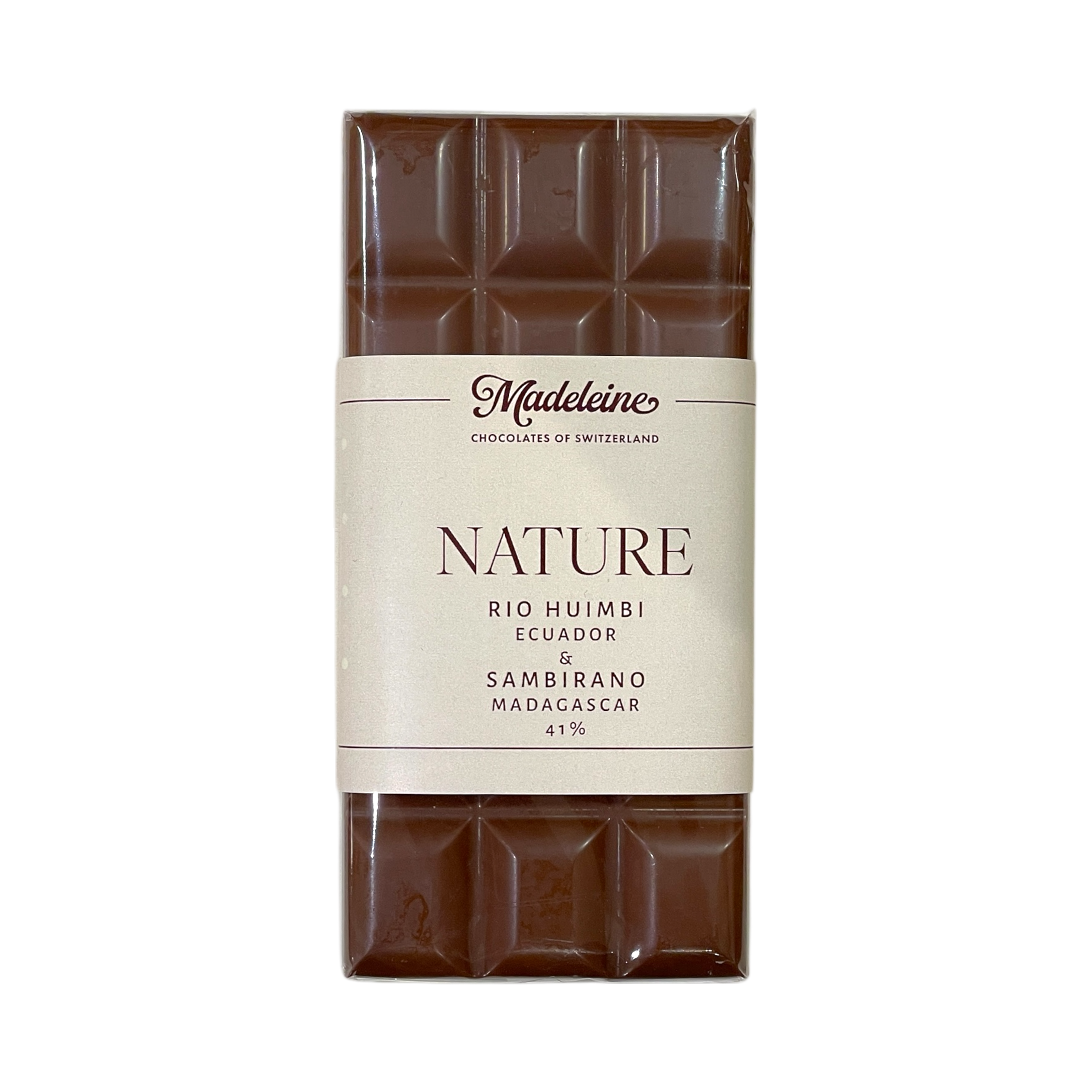 Schokoladentafel Milch 100g (41% Kakao)