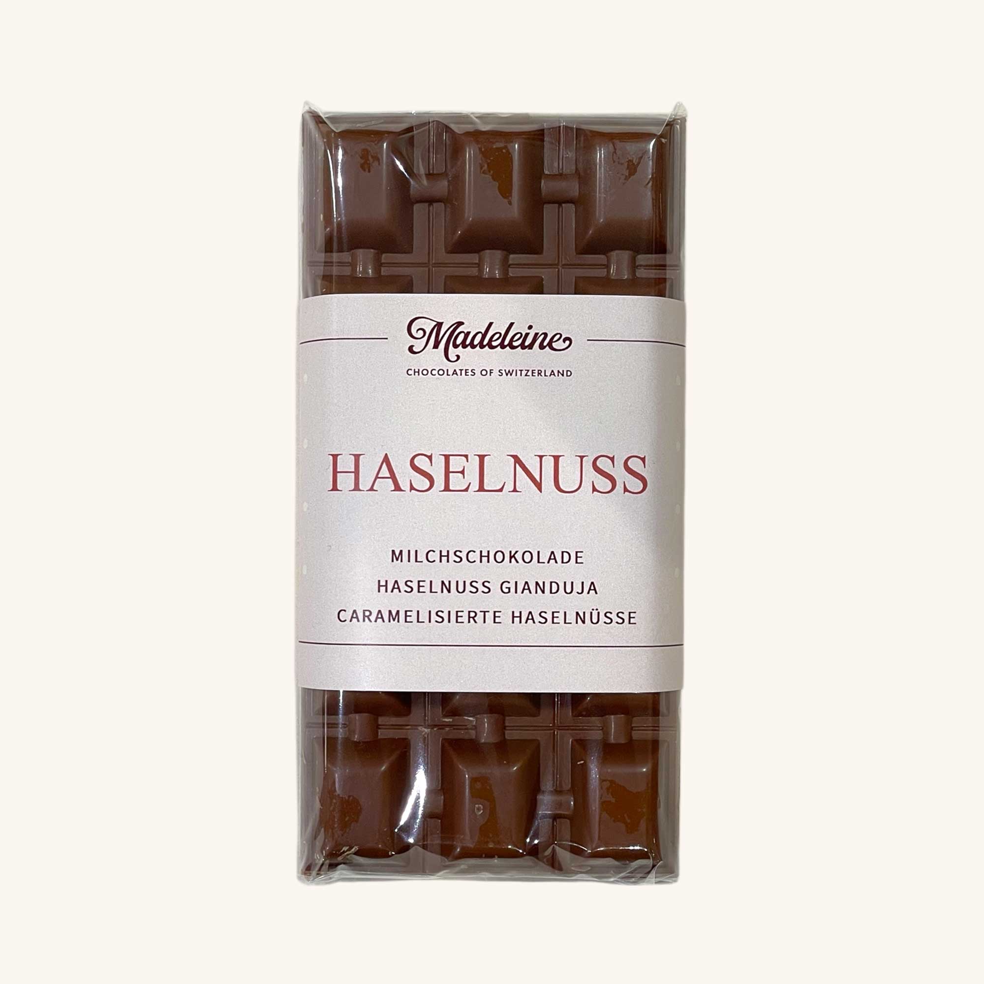Schokoladentafel Haselnuss Milch 100g (41% Kakao)