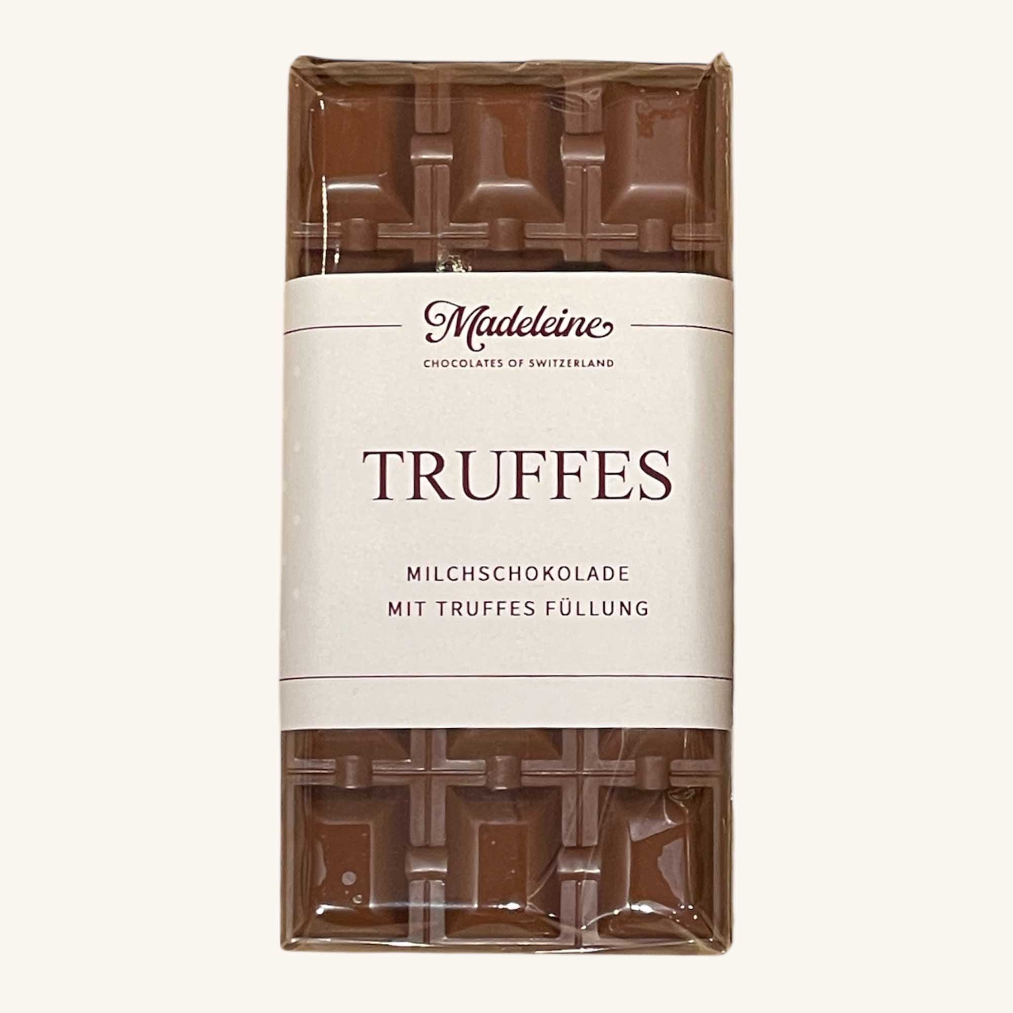 Schokoladentafel Truffes Milch 100g (41% Kakao)