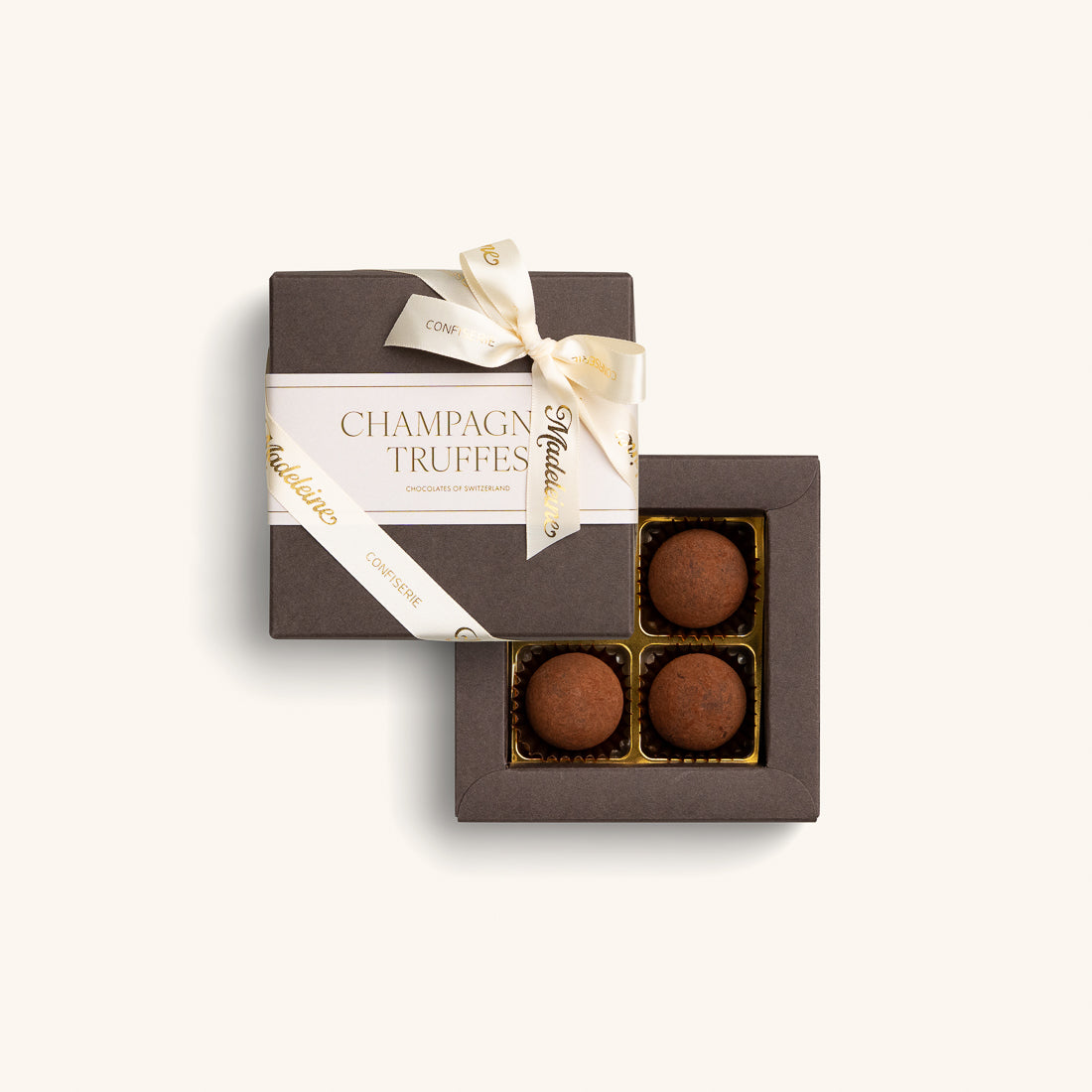 Dunkle Champagner Truffes