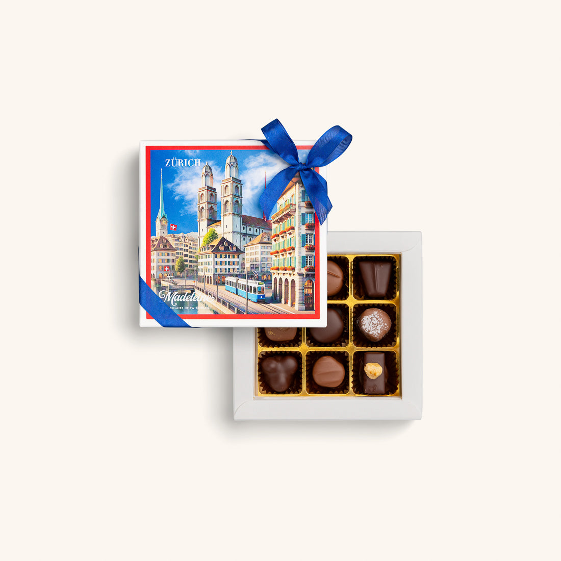 Zurich Grossmünster with alcohol