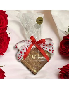 Cœur croustillant au chocolat