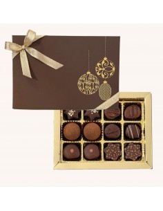 Weihnachtsschokolade dunkel