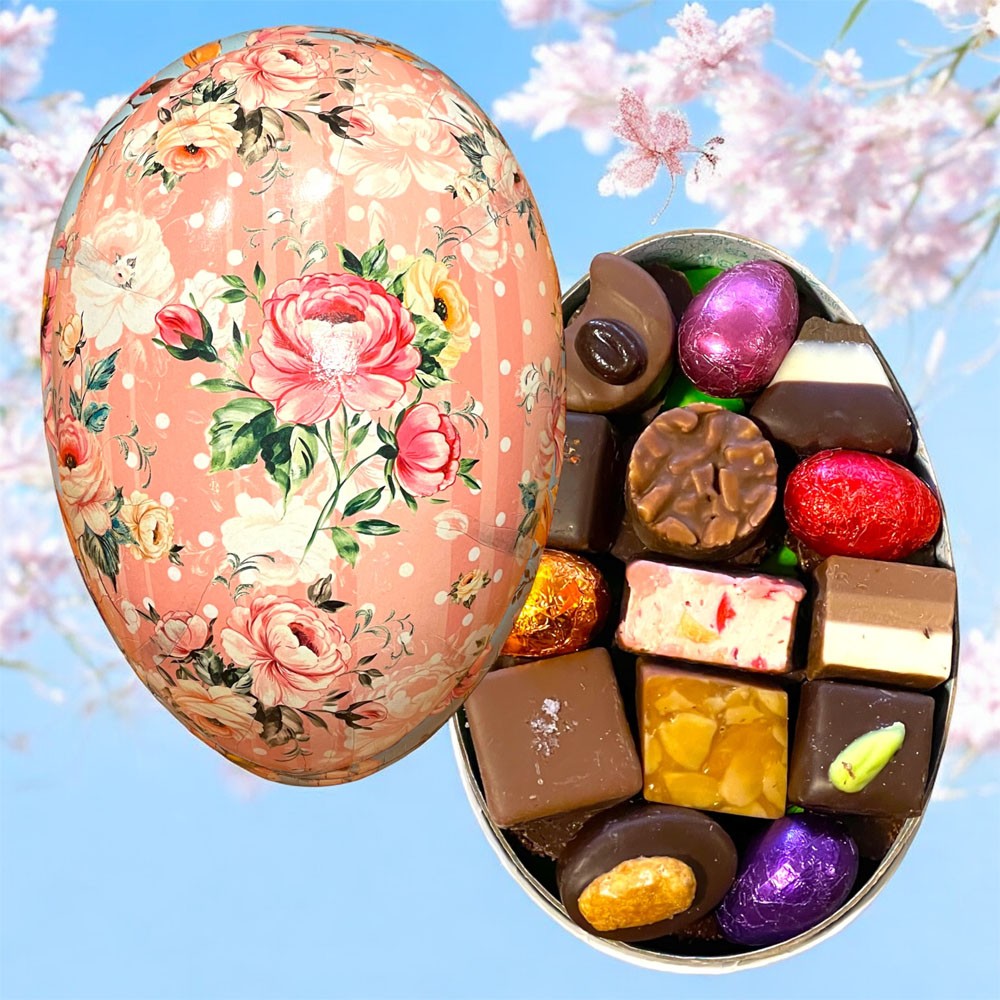 Osterei Blütenzauber 250g (Pralinés)