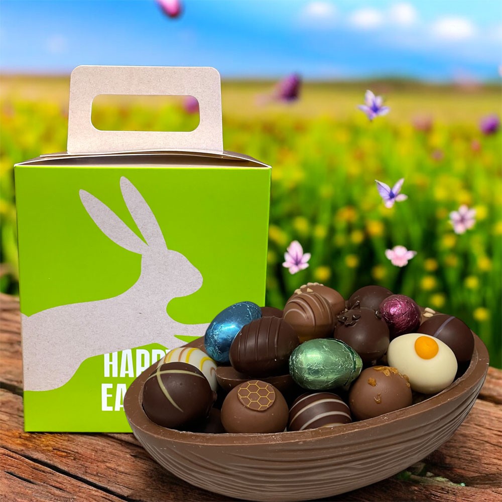 Osterei mit Pralinen und Truffes 680g