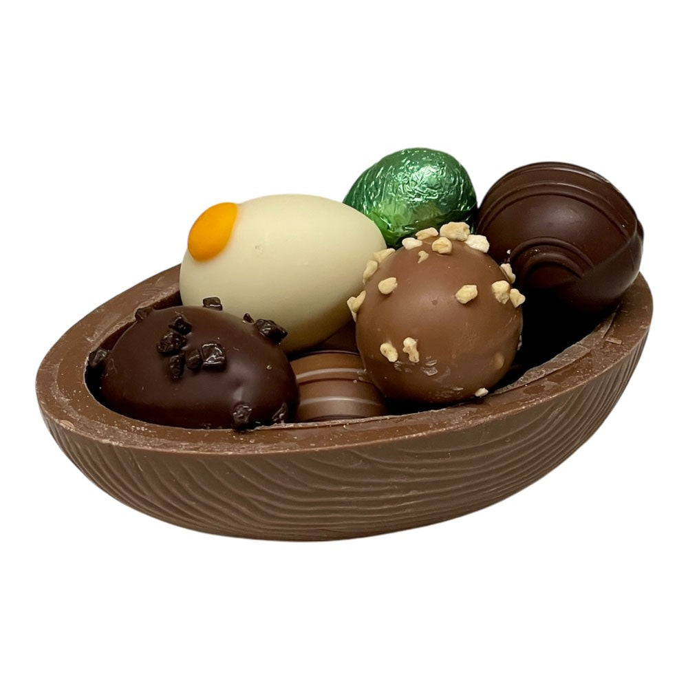 Osterei mit Pralinen und Truffes 135g