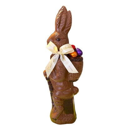 Grand panier de lapin de Pâques