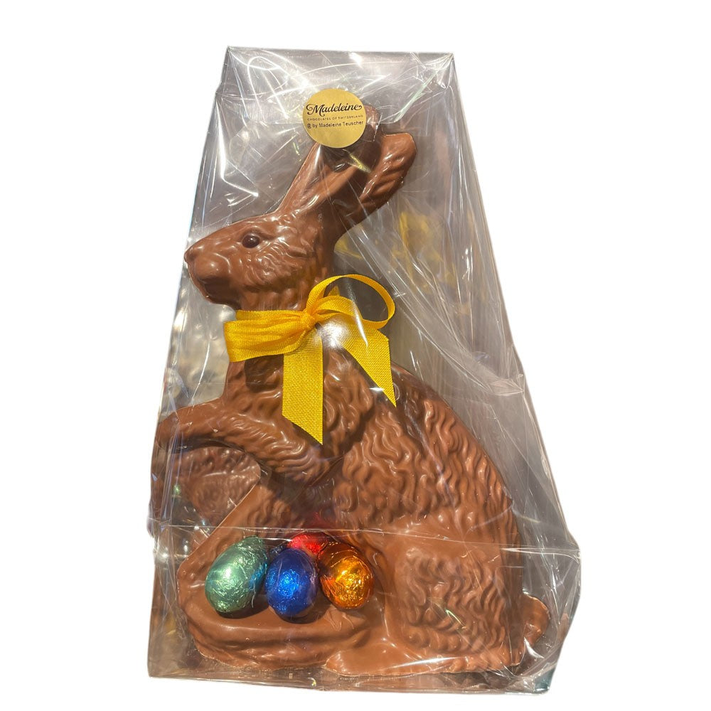 Osterhase Korb 400g hell & dunkel