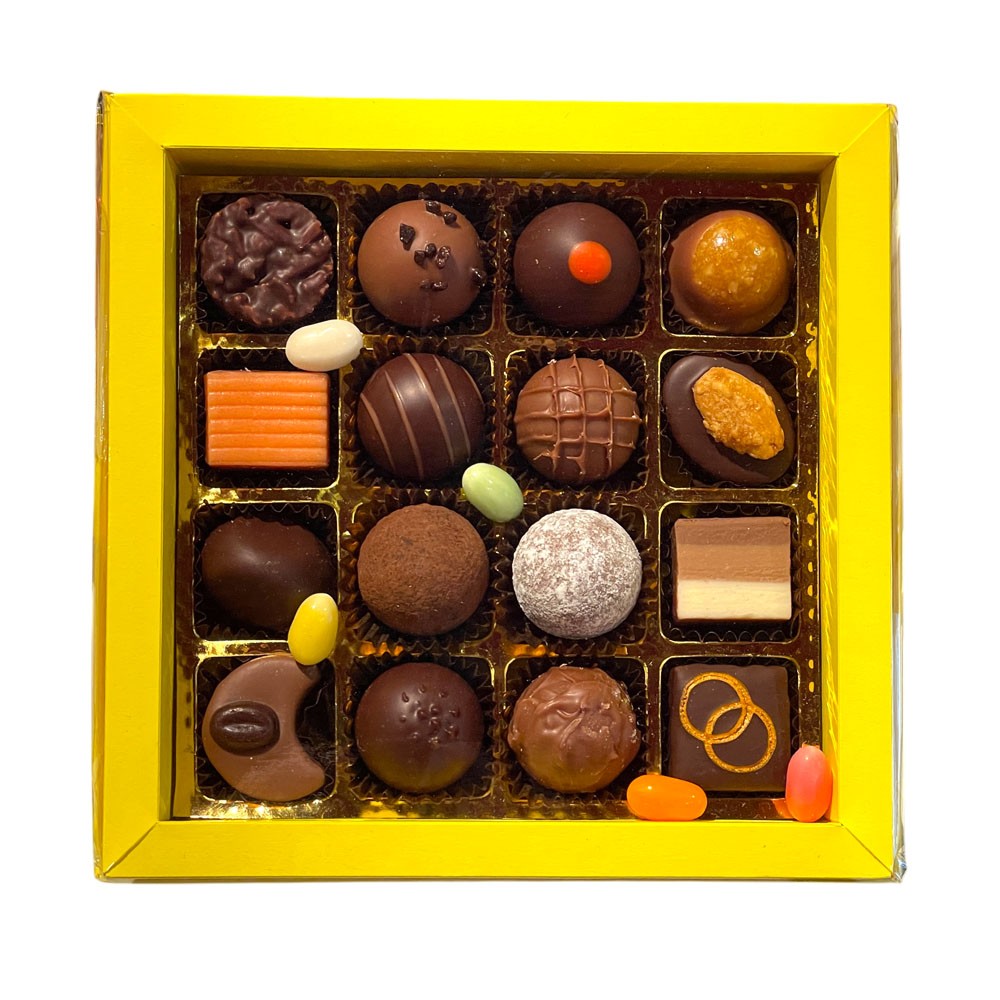 Osternböxli Gemischte Truffes & Pralinés 200g