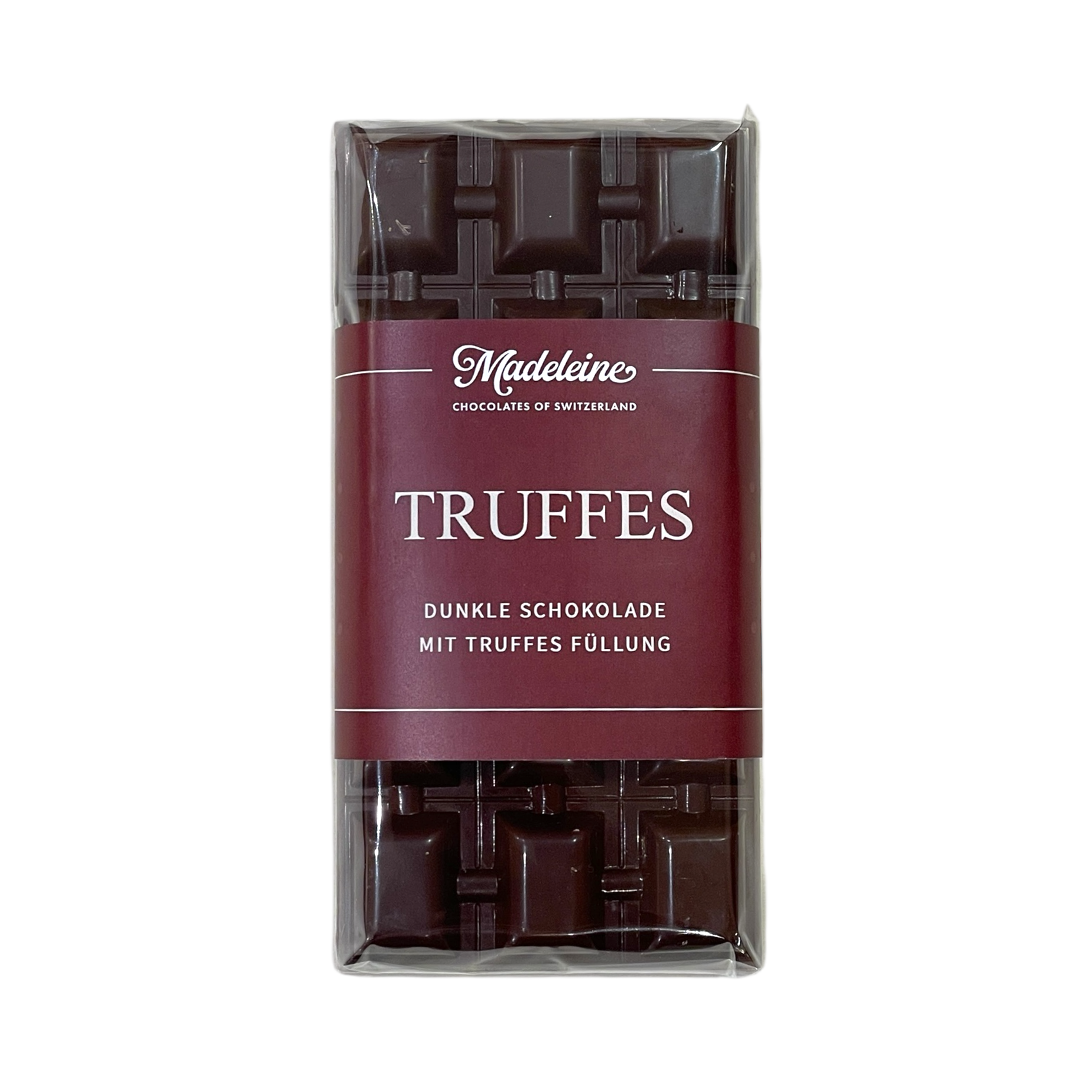 Schokoladentafel Truffes Dunkel 100g (63% Kakao)