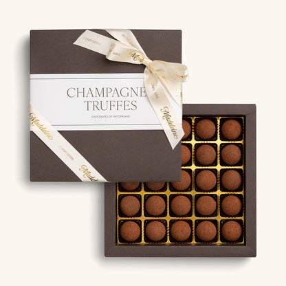 Dark Champagne Truffles