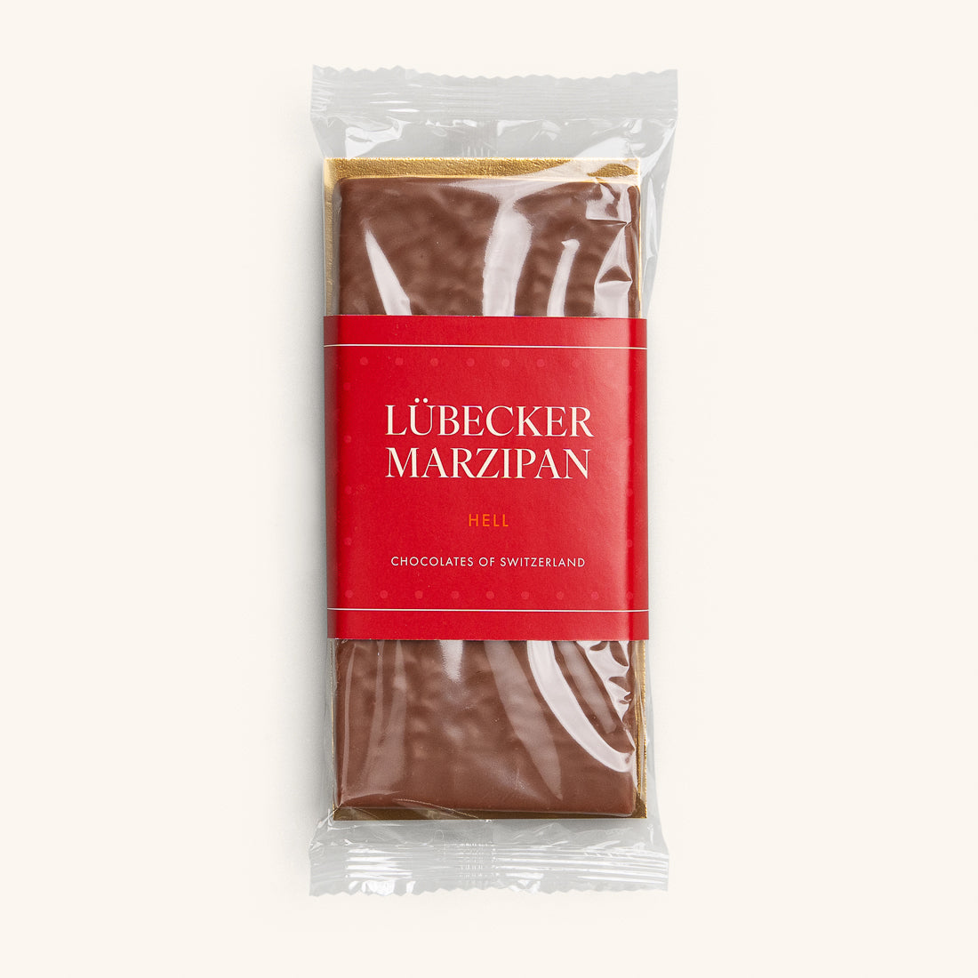 Chocolate bar Lübeck Marzipan Light 80g
