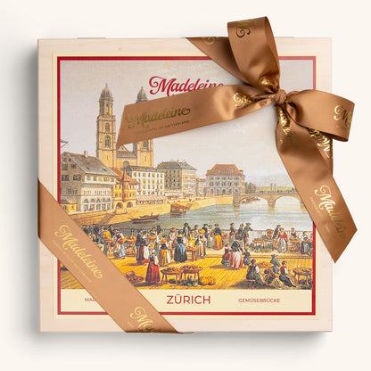 Zurich Town Hall Bridge, 64 pieces in a wooden box